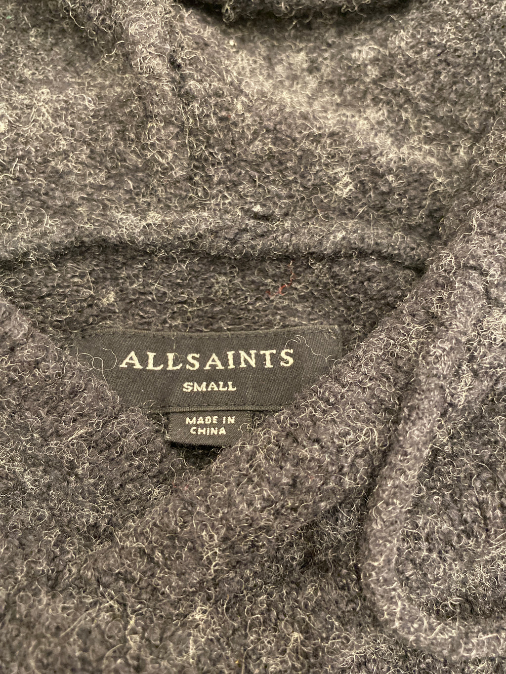 ALLSAINTS Hooded Pullover Size Small
