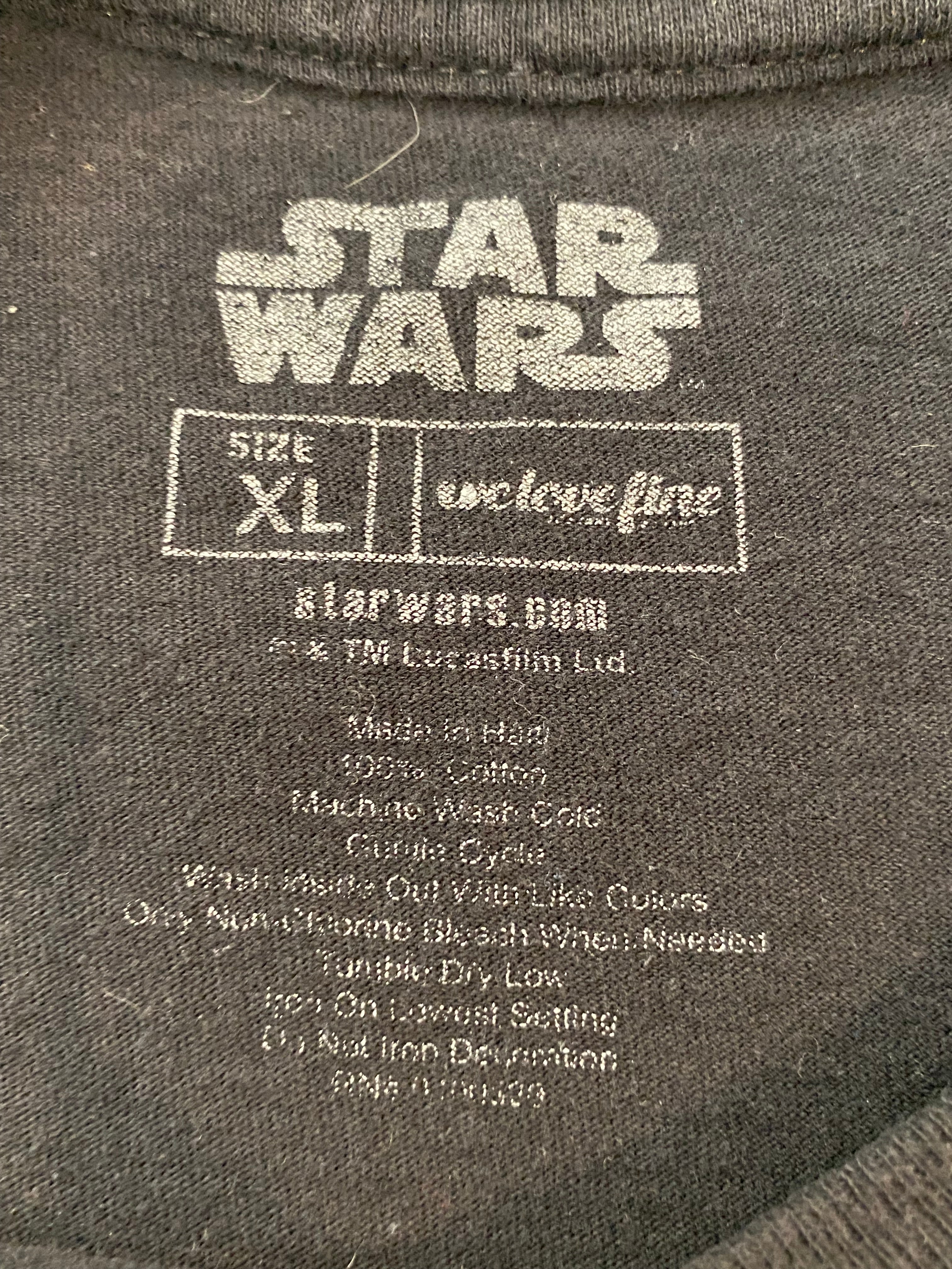 Star Wars Darth Vader Black Shirt