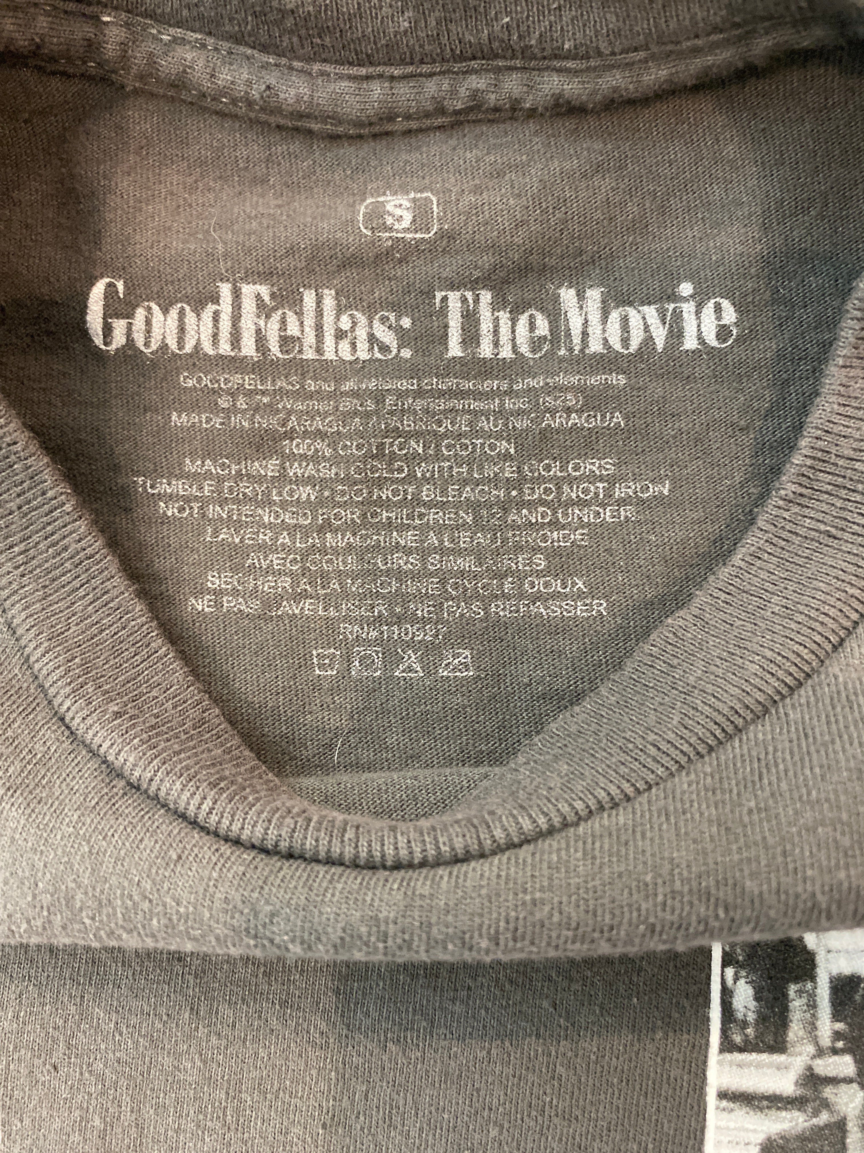 GoodFellas Movie Black Shirt Small